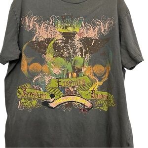 Daniel Cremieux Gray Graphic Tee Size XL